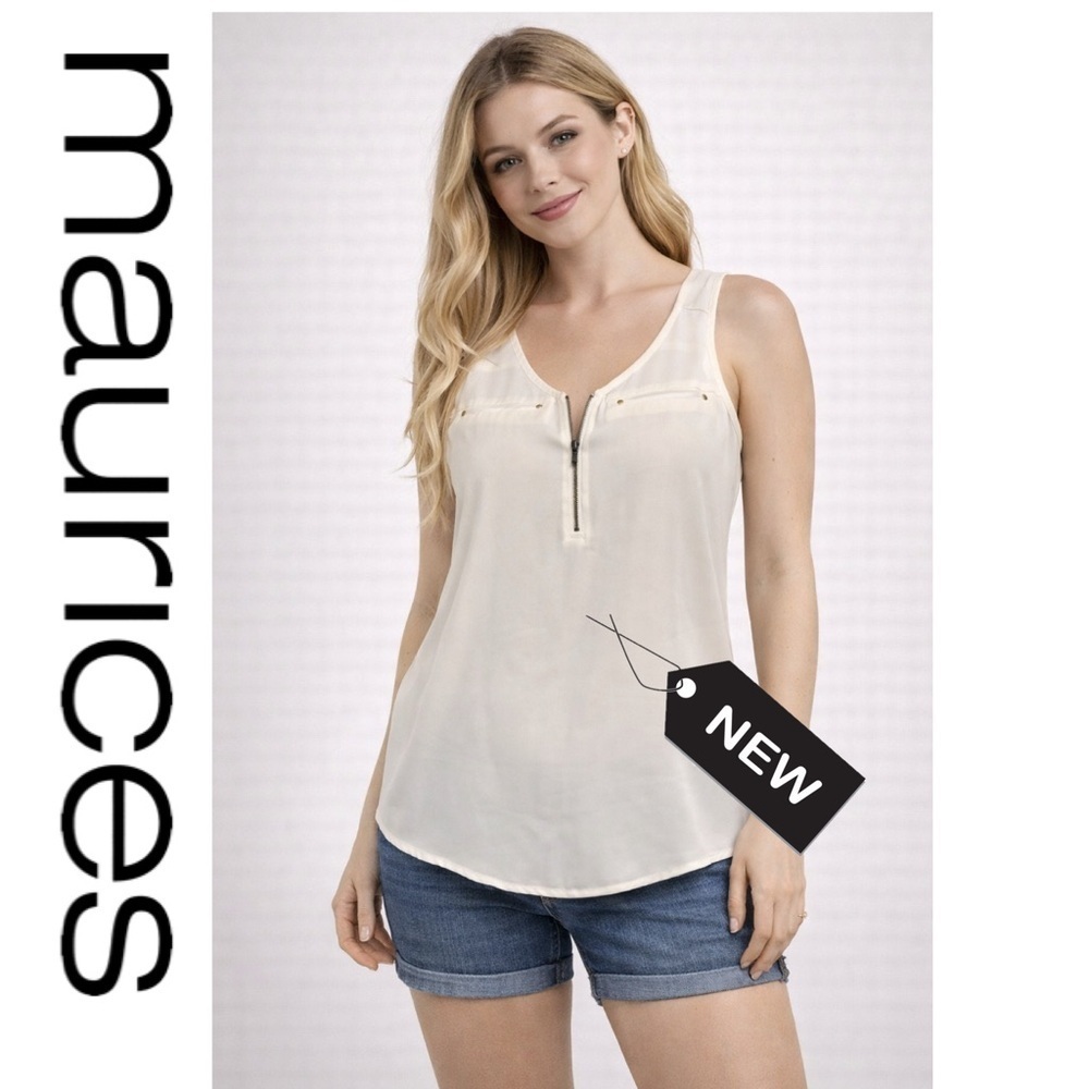 NWT Maurices women’s sleeveless blouse size M